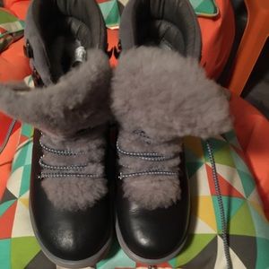 Ugg lace up snow boots